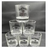 Jack Danielï¿½s Tennessee Honey Glasses Set of Six