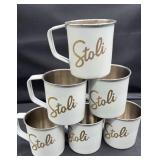 Stoli Tin Mugs