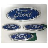 Ford Motor Company Car Emblems Plastic