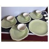 Harker Pottery Corinthian Snack Set