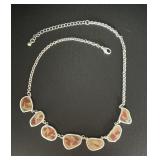 Jasper Stone Choker Necklace