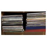 Shelf Of Vinyl Records