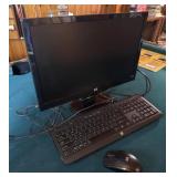 HP Monitor, Keyboard & Mouse Set