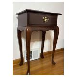 Queen Anne Tall Side Table