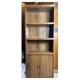Wood Storage Cabinet