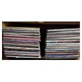 Shelf Of Vinyl Records