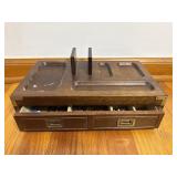 Wood Desk Organizer with Drawer