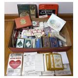 Bridge Cards and Supplies Lot