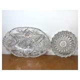 Cut Glass Candy Dish Bowls