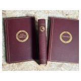 Poetical Works Hardcover Lot of Three Books