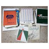 Vintage Drafting Pads & Grid Paper Lot