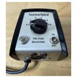 American Optical Voltage Selector