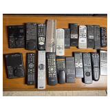Remote Controls Lot w/ Sony Commanders
