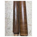Two Rolls Faux Wood Stick-On Wallpaper