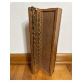 Wood Necktie Rack