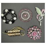 Jeweled Brooch Collection
