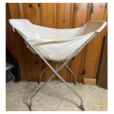 Folding Laundry Hamper on Wheels