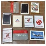 Airline Playing Cards Lot of 10