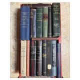 Vintage Science & Tech Books In Red Drawer