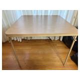 Samsonite Folding Table Tan