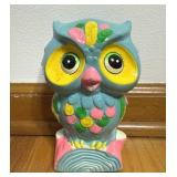 Retro Owl Piggy Bank