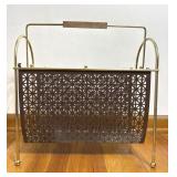 Mid Century Modern Atomic Magazine Rack