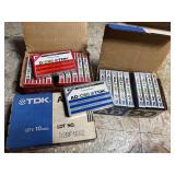TDK Blank Cassette Lot