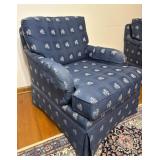 Harden Armchair Blue Floral