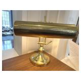 Brass Bankerï¿½s Desk Lamp