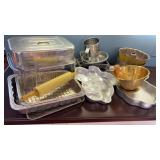 Vintage Roasting Pan, Wilton Backing Pan & More