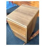 Wood File Cab 15 1/2 x 20 x 29 1/2 wheel loose