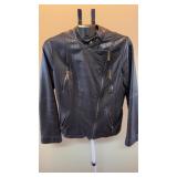 Michael Kors menï¿½s lather, biker jacket size
