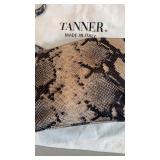 Tanner animal print handbag made in Italy