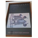 Federal Duck Stamp Golden Anniversary Framed