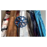 Long fashion, scarves, and scarf hanger