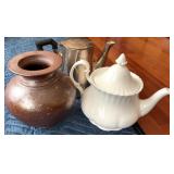 Coffee Pot, Tea Pot & Pottery