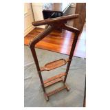 Floor Standing Wood Butler/Valet 46ï¿½ tall