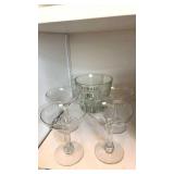 Korbel Champagne Ice Bucket & Glasses