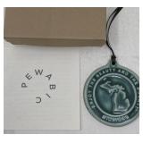 Pewabic Pottery Michigan Medallion