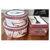 Storage Boxes set of 3