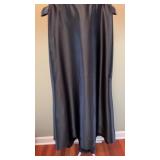 Satin Maxi skirt size 12 with small train