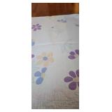 Handmade Flower Quilt.  Approximately 140x90