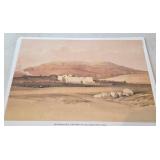 9 Fine Lithograps by David Roberts 20x14