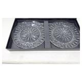 Waterford Lismore Salad Plate Pair