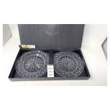 Waterford Lismore Salad Plate Pair