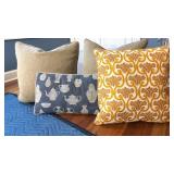 Decorative Pillows- 18ï¿½ x 18ï¿½, 16ï¿½ x 16ï¿½ & 10ï¿½ x