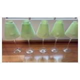 Glass Tea Light/ Votive Candle Holders w/Shade