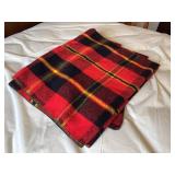 Plaid Fleece Throw Blanket