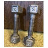 Five Lb. Hand Weight Pair