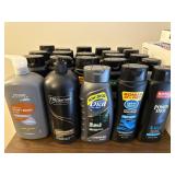 New Mens Body Wash & Shampoo Lot